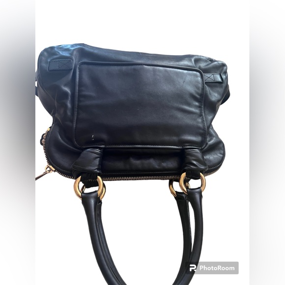 MARC JACOBS Leather Shoulder Bag black - Picture 10 of 11